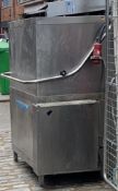 1 x Meiko Passthrough Dishwasher With Steam Hood - Model DV200 - 3 Phase - Recently Removed From 5