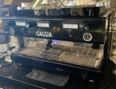 1 x GAGGIA 3-Station Gaggia Coffee Machine 900mm x 600mm - Ref: MAN259 - CL677 - Location: London