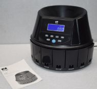 1 x Zzap CS30 Coin Sorter and Counter - RRP £260 - Recently Removed From a Vegan Deli - CL999 - Ref: