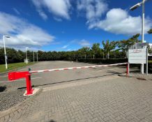 4 x Car Park Barriers - Each Measure 7-Metres Across, 90cm High - To Be Removed From An Executive