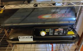 1 x Draper Jet Force DSH750 Diesel/Kerosene Space Heater - CL682 - Location: Bedford NN29