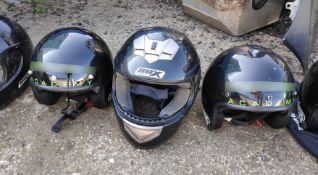 3 x Assorted Helmets - CL682 - Location: Bedford NN29