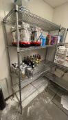 1 x Commercial Kitchen Wire Shelving Unit -Ref: BK236 - CL686 -