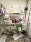 1 x Commercial Kitchen Wire Shelving Unit -Ref: BK237 - CL686 -