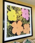 1 x Contemporary Pop Art Picture in Black Frame - Dimensions: H113 x W113 cms - Ref: BK108 - CL686 -