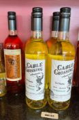 5 x Bottles of Wine Including Cable Crossing Australian Chardonney and Rosato Veronese Italia - Ref: