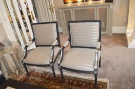 2 x Dining Chairs  To Be Removed From An Exclusive Property In Bowdon  - CL691 -  NO VAT On Hammer -