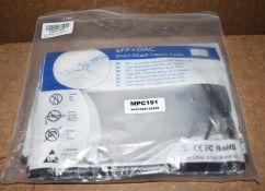 5 x 10Gtek SFP+ 10-Gigabit Ethernet Twinax Copper Cables - New and Unused - Ref: MPC191 P1 - CL678 -