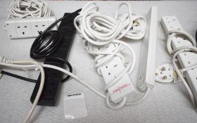 10 x Multi Socket 240v Extension Cables - Ref: MPC424 P1 - CL678 - Location: Altrincham WA14This lot