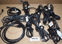 10 x Mini Displayport to Displayport Monitor Cables - Ref: MPC185 P1 - CL678 - Location: