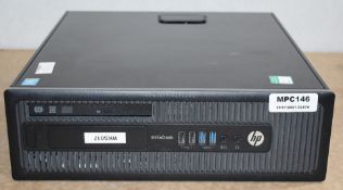 1 x HP Elite Desk 800 G1 SFF Desktop PC - Features an Intel i7-4770 3.4Ghz Quad Core Processor,