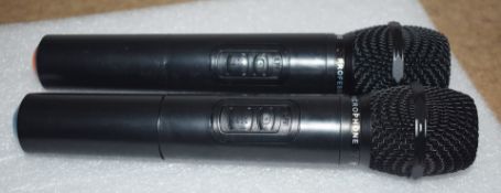 2 x Professional Wireless Microphones - Ref: MPC244 CB - CL678 - Location: Altrincham WA14This lot