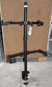 1 x Lavolta Quad Monitor Mount Stand For Upto Four Display Screens - Ref: MPC445 CD - CL678 -