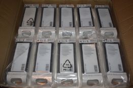 40 x WOWee ONE Classic Compact Portable SPEAKERS in White - Features Hybrid Audio Gel Technology For