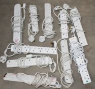 10 x Multi Socket 240v Extension Cables - Ref: MPC217 P1 - CL678 - Location: Altrincham WA14This lot