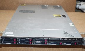 1 x HP ProLiant DL360e Gen 8 Server - Features 2 x Intel 2.2Ghz Processors and 98gb Ram - Ref:
