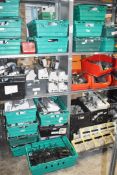 Large Assorted Job Lot to Include PDA Barcode Scanners, Batteries and Charging Docks - Contents of