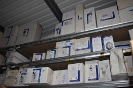 100 x Assorted Lighting Products From Searchlight - Includes Fifty Unused Boxed Lights - Superb