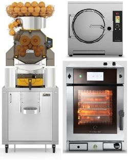 Commercial Catering Auction Featuring Ovens, Fryers, Juicers, Fridges, Freezers, Prep Tables, Tables, Chairs & More