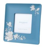 1 x WEDGWOOD Magnolia Blossom Jasper Photo Frame - Frame Dimensions: 18 x 18cm - Original RRP £125.