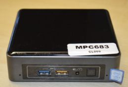 1 x Intel NUC Mini PC Featuring Intel i5-7260u 3.4Ghz Processor, 8GB DDR4 2133Mhz Ram, Intel Iris