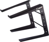 1 x Adam Hall Laptop Stand in Black - New and Boxed - Suitable For 12