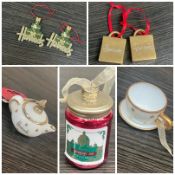 1 x Assortment Of Luxury Christmas Tree Decorations - Brand New - CL987 - Ref: HRX187  - Location: