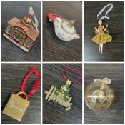 1 x Assortment  Of Luxury Christmas Tree Decoration - Brand New - CL987 - Ref: HRX180  - Location: