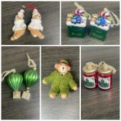 1 x Assortment Of Luxury Christmas Tree Decorations - Brand New - CL987 - Ref: HRX184  - Location: