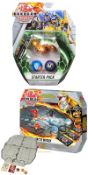 1 x Twin Bakugan Toy Set - Bakugan Battle Matrix, Deluxe Game Board with Exclusive Gold Sharktar