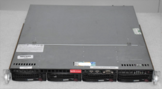 1 x SuperMicro 1U 813M-4 4-Bay 3.5