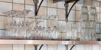 25 x Assorted Pieces Of Commercial Glassware - Supplied As Pictured - Ref: FPSD146 - CL686 -