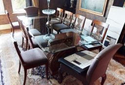 8 x Upholstered Dining Chairs - Removed From An Exclusive Property In Bowdon  - CL691 -  NO VAT On