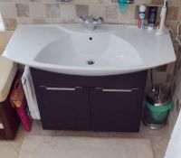 1 x Bathroom Sink And Unit -  Removed From An Exclusive Property In Bowdon - CL691 - NO VAT On