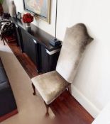 2 x Fabric Upholstered Dining Chairs -  Removed From An Exclusive Property In Bowdon - CL691 - NO