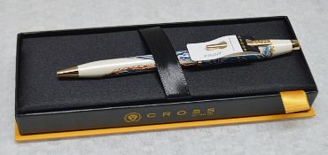 1 x CROSS Wanderlust Malta Ballpoint Pen In Presentation Box - Ref: HHW10/JUL21/PAL-B - CL011 -