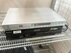 1 x Panasonic (NV1-J630) Hifi Nicam Video Player And Decca Video DVD Player - Ref: AUR114 -