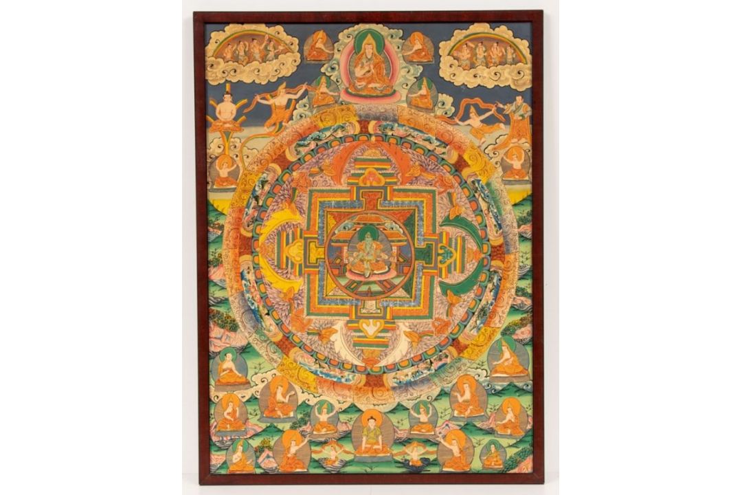 Thangka, Tibet Anfang 20. Jahrhundert - Bild 2 aus 2