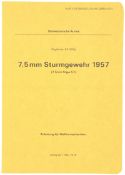 Reglement der Schweizer Armee zum Sturmgewehr 57