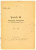 H.Dv. 254 (Heeres Dienstvorschrift) Pistole 38