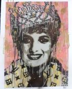 ENDLESS (Contemporary), hand-embellished Limited Edition Print