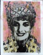 ENDLESS (Contemporary), hand-embellished Limited Edition Print