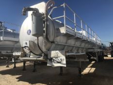 2008 Dragon 150BBL Vacuum tank VIN: 1UNST42298L055156 Color: Aluminum Vacuu