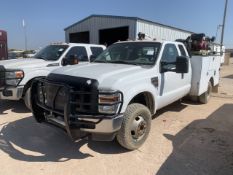 2008 Ford F-350XL Service Truck VIN: 1FDWX37R88ED58615 Odometer States: 144
