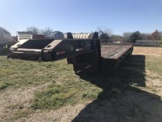 1981 AZTEC Haul trailer VIN: 800334 Color: Black Aztec Three Axle Longneck