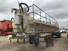 2015 Dragon 140BBL Vacuum tank VIN: 1UNST4524FS140677 Color: Aluminum Alumi