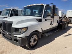 2015 International Terrstar Flatbed VIN: 1HTJSSKK1FH514297 Color: White, Tr
