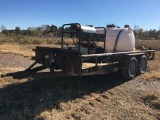 2010 steam clean trailer VIN: 5UTBU1825AM000840 Color: Black W/steam Cleane