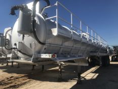 2008 Dragon 150bbl Vacuum Tank VIN: 1UNST42288L068514 Color: Aluminum Vacuu
