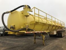 2012 Troxell 130 BBL Vacuum Trailer VIN: 1T9TA4335C1867199 Color: Yellow 13